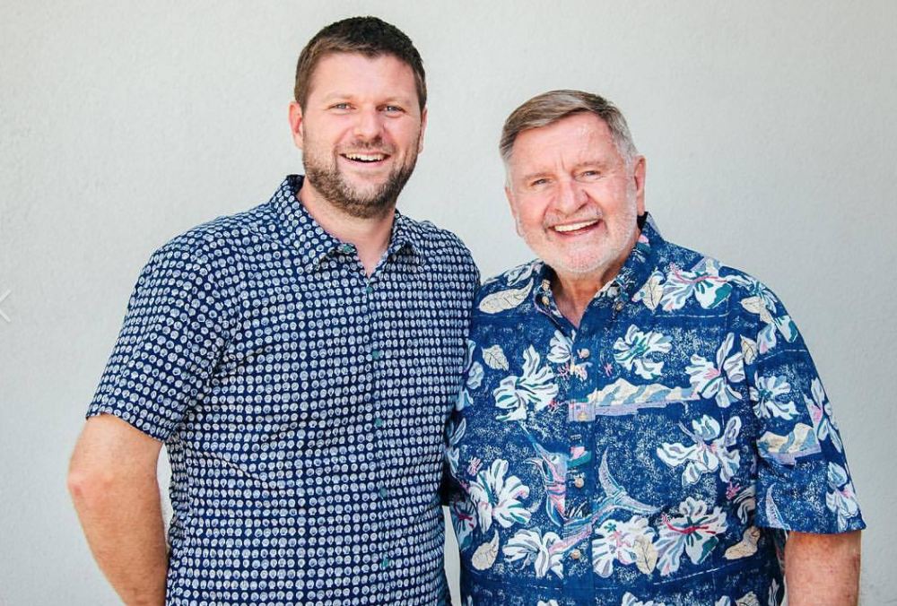 Andy and Ed in 2017